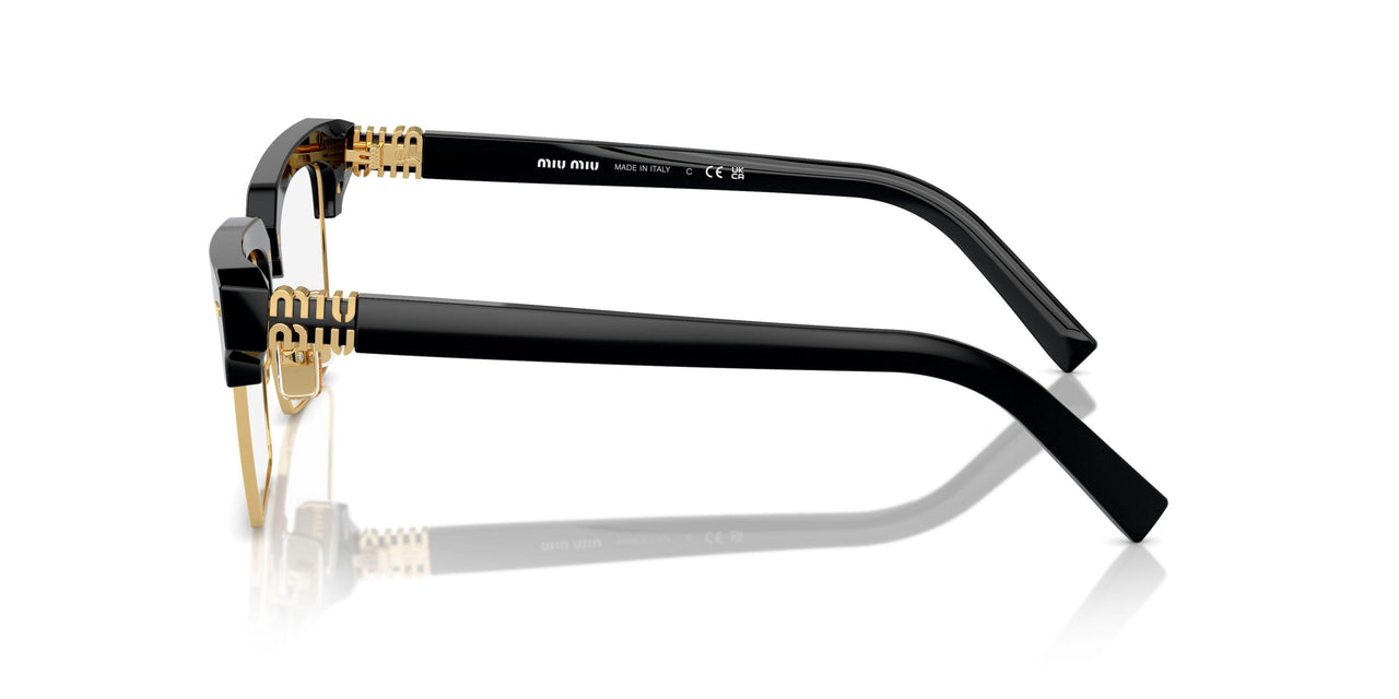 1AB08N - Black - Clear Blue Light Filter