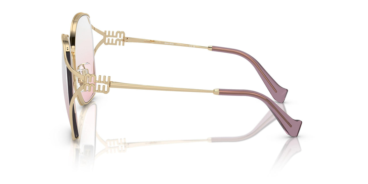 ZVN04Z - Gold - Clear Gradient Pink