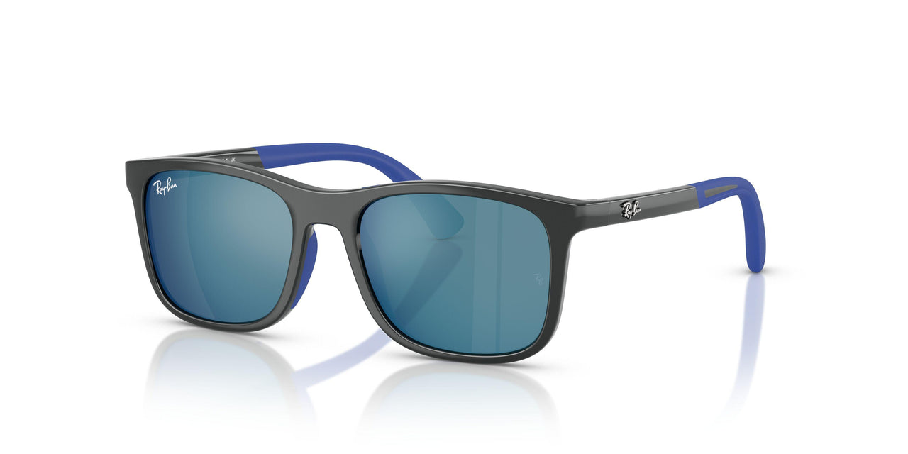 715155 - Grey - Dark Blue Mirror Blue
