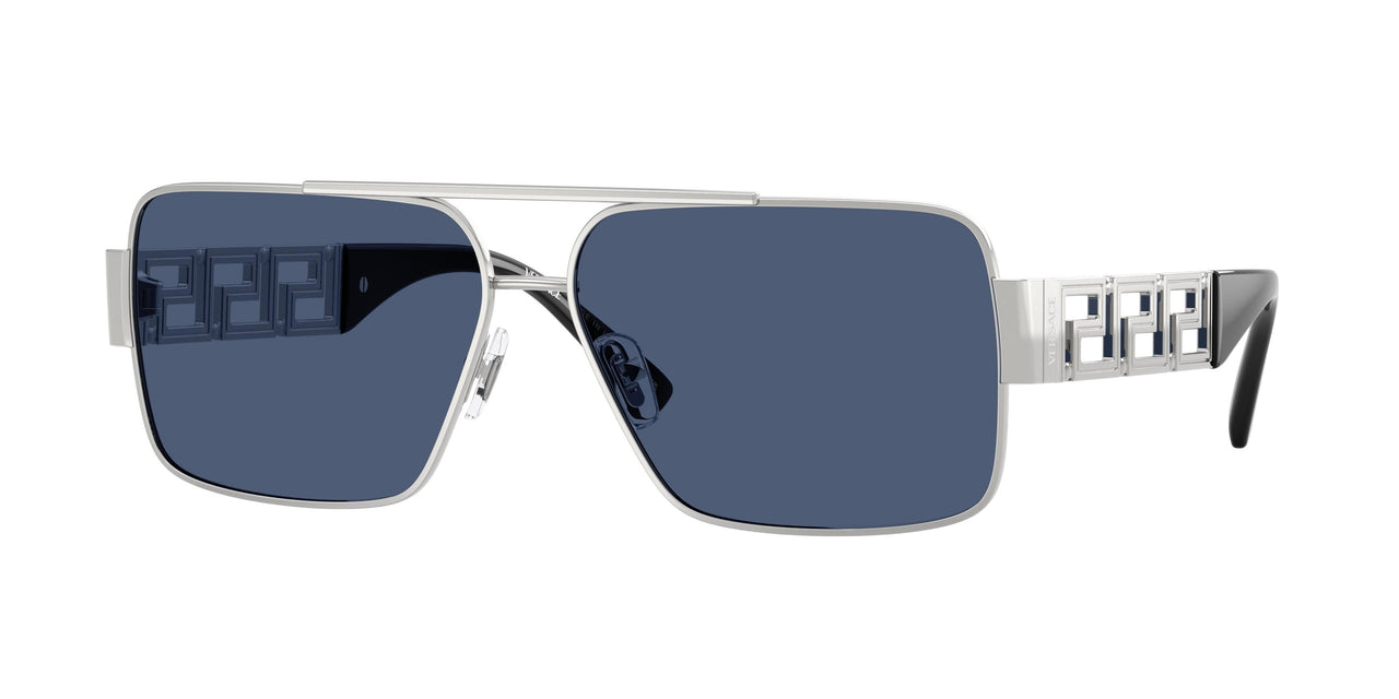 100180 - Silver - Dark Blue