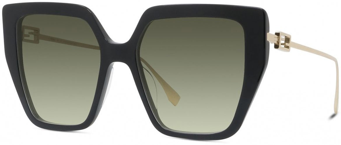 01P - Shiny Black - Green