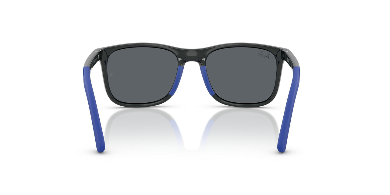 715155 - Grey - Dark Blue Mirror Blue