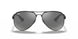 006/6G - Black - Gray Silver Mirror