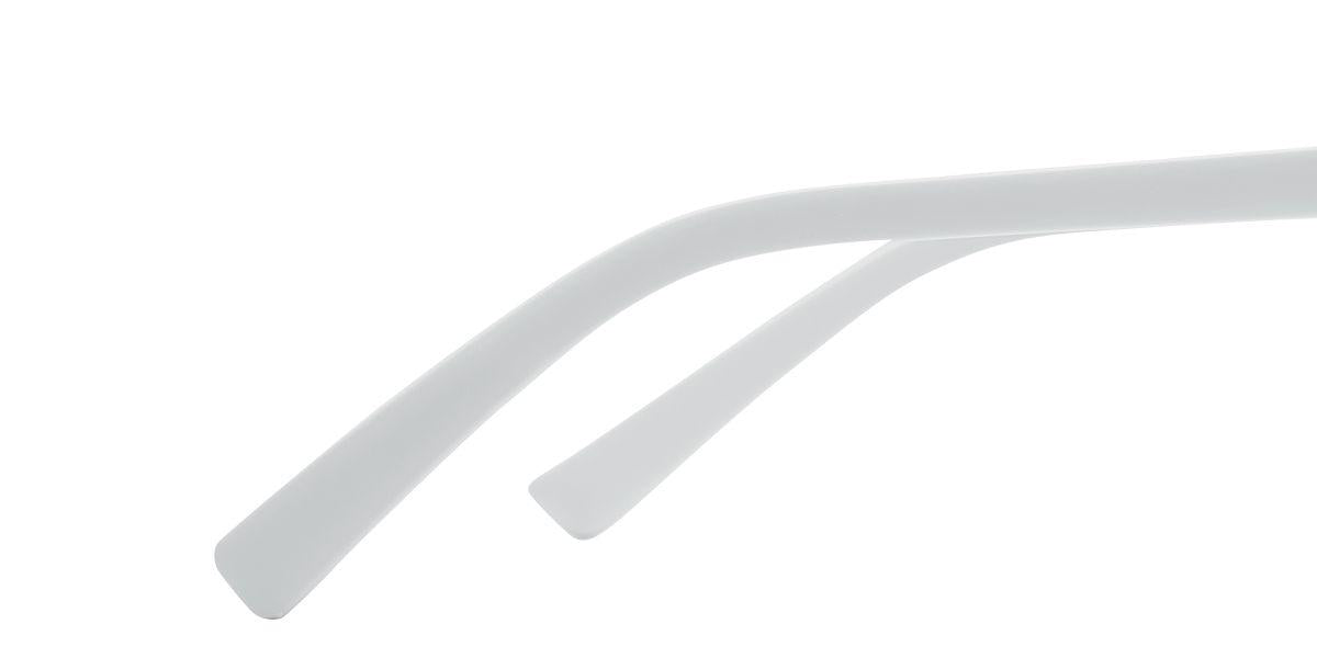 0000124 - Matte White - Gray with Black Spectra Mirror