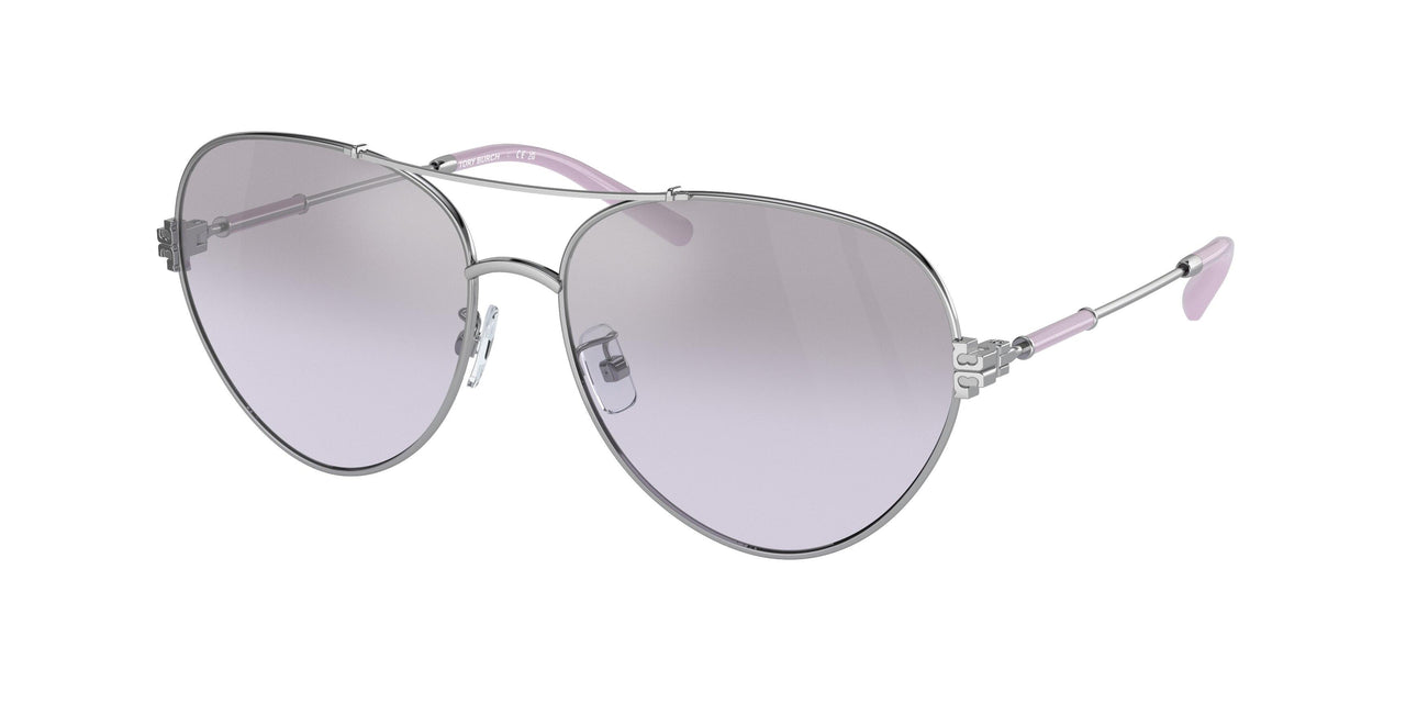 33567A - Silver - Violet Mirror Gradient Silver