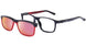 11SC - CLIP FANBOY SC 3.0 BLACK RED W/CLIP