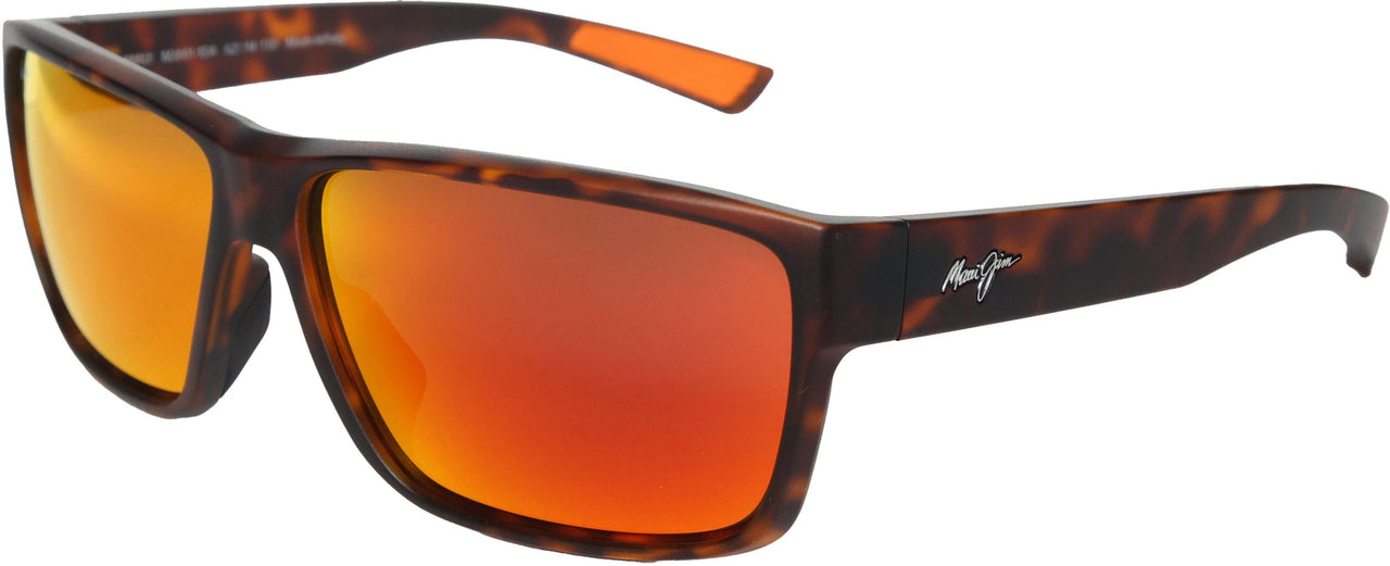 10A - Matte Dark Havana With Orange - Hawaii Lava