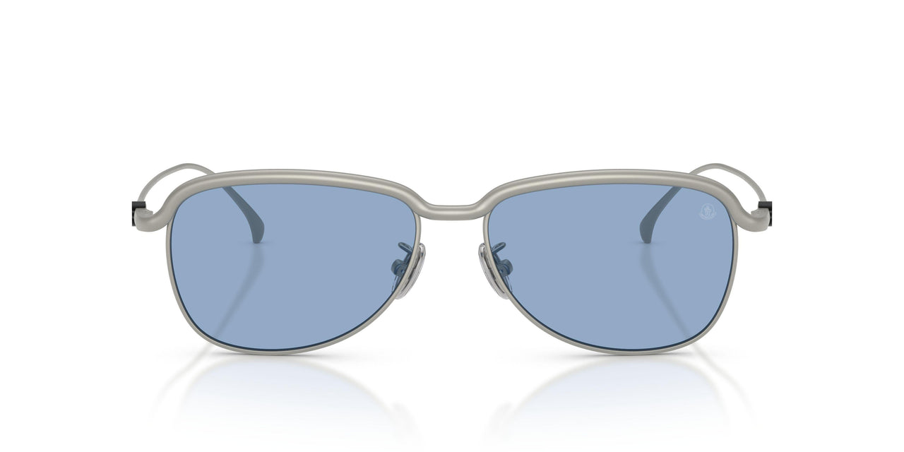 100480 - Silver - Solid Light Blue