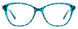 60 - Turquoise Crystal with animal print