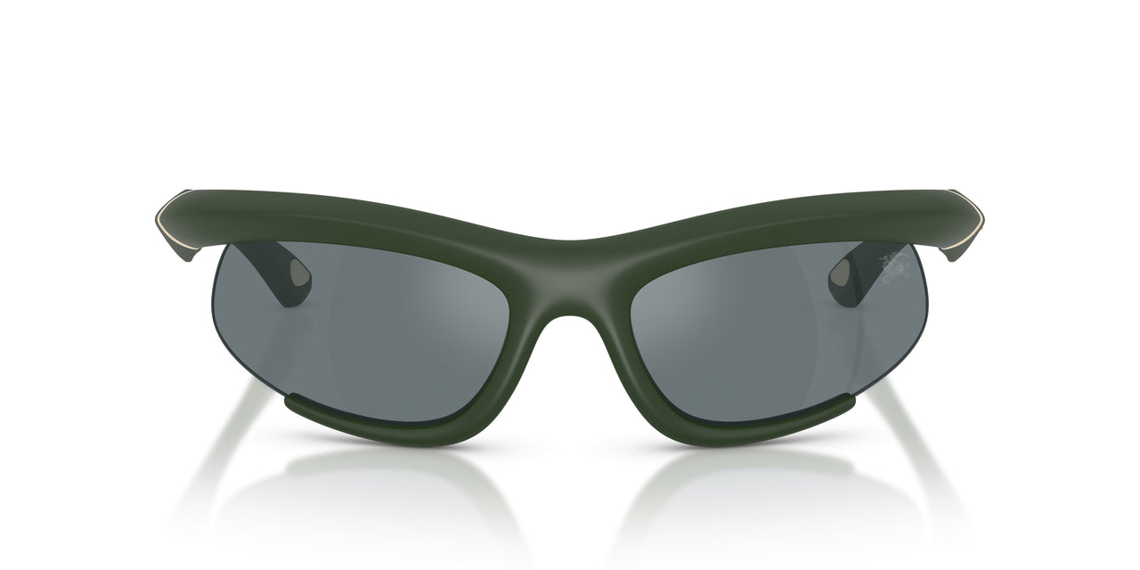 41876G - Green - Grey Mirror Black