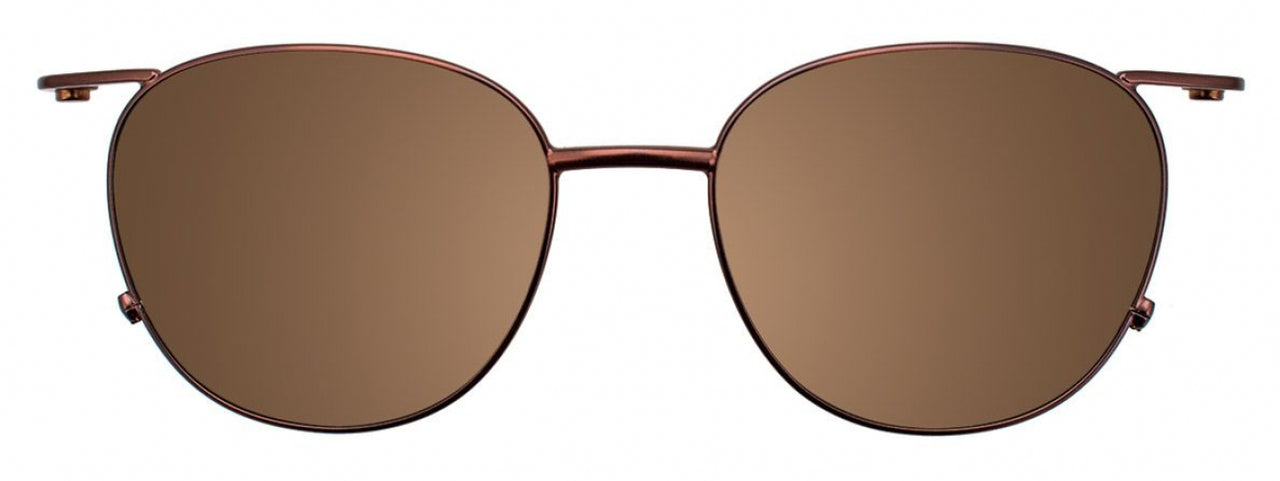 10 - Matt Dark Brown/Dark Brown Crystal & Light Brown