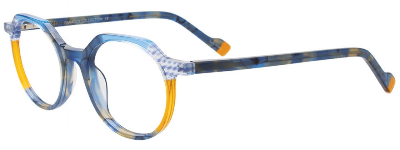 50 - Multicolor Multipattern Blue & Amber /
