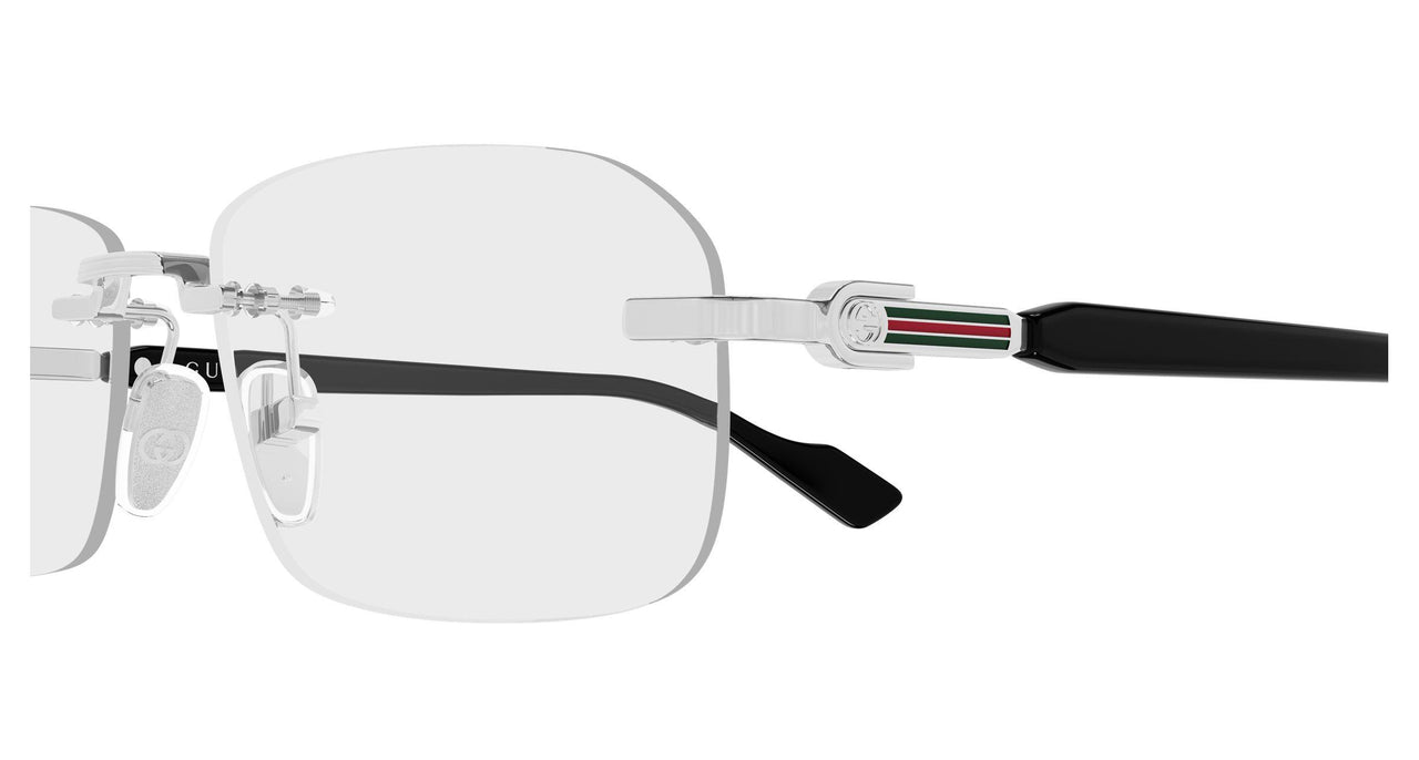 008 - Silver/Black - Transparent