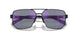 1BO70A - Black - Dark Blue Mirror Violet