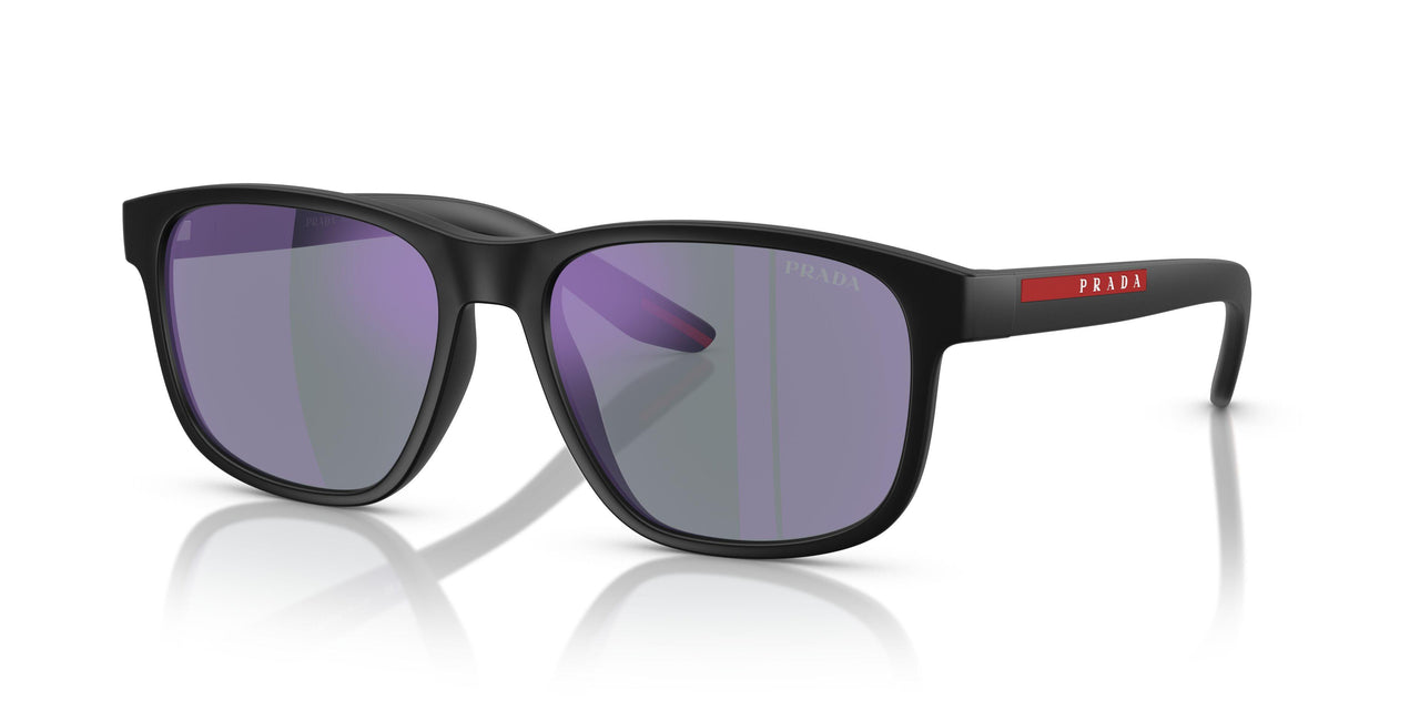 1BO10J - Black - Dark Blue Mirror Violet
