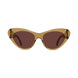 47S - Shiny Brown - Red