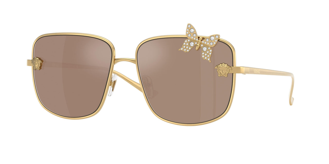 K0030W - Gold - Clear Mirror Real Rose Gold