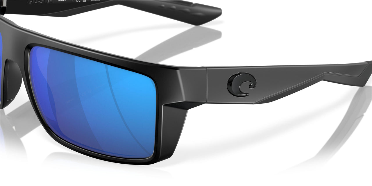 905505 - 111 Matte Black Teak - Blue Mirror 580p