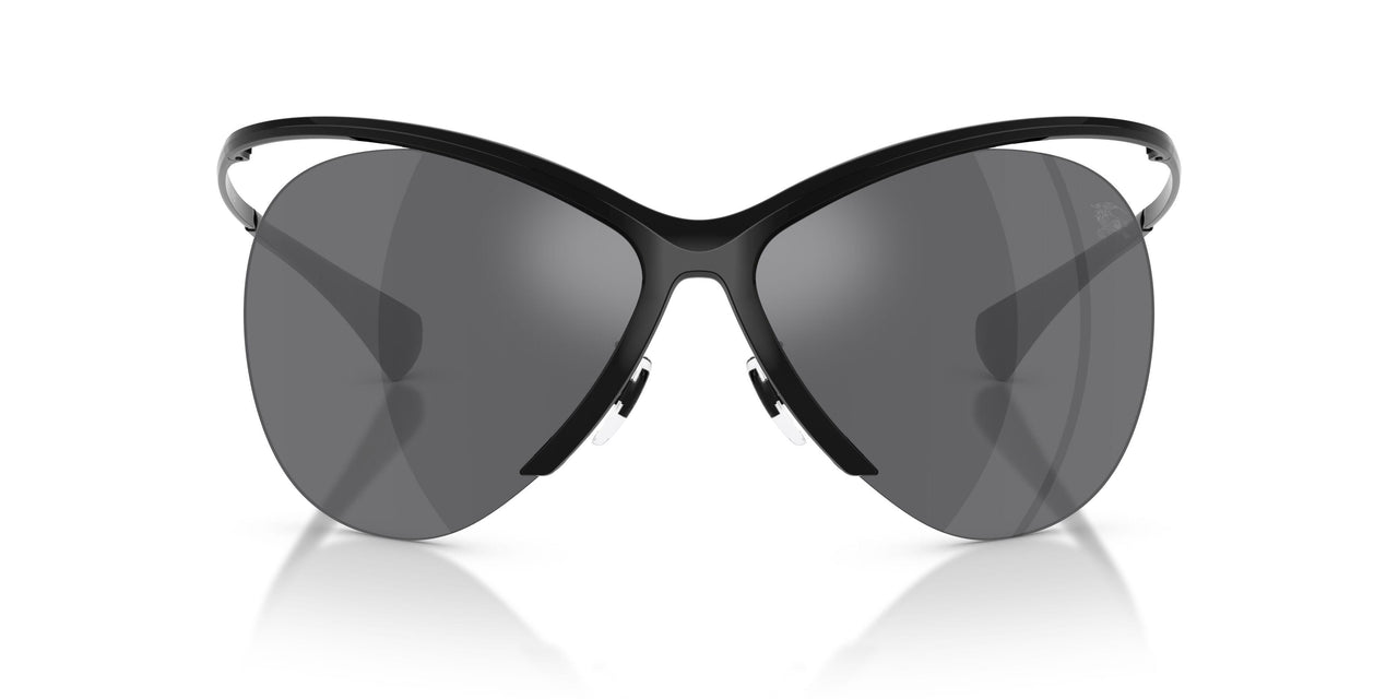 10016G - Black - Grey Mirror Silver