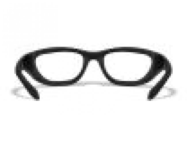 693 - Clear Lens/gloss Black Frame - Clear