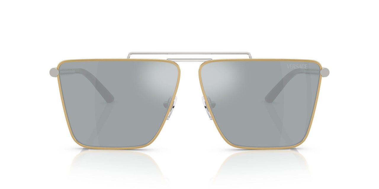 15141U - Gold - Blue Mirror Silver