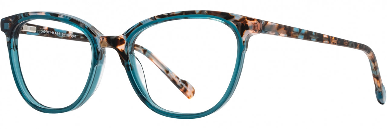 1 - Peach Tortoise / Teal