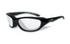 693 - Clear Lens/gloss Black Frame - Clear