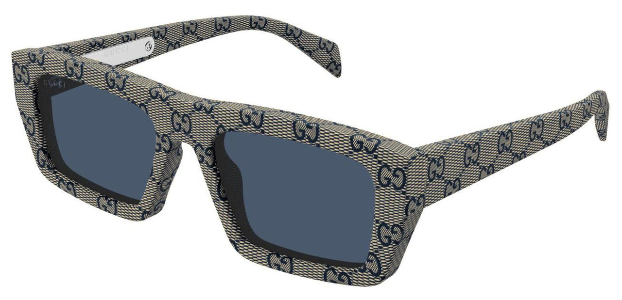 005 - Beige - Blue