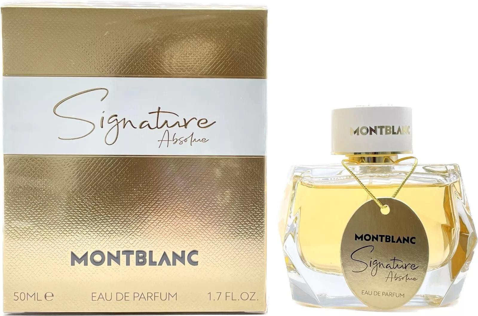 Mont blanc signature eau deals de perfume