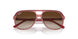 715413 - Top Red & Orange & Light Purple - Brown