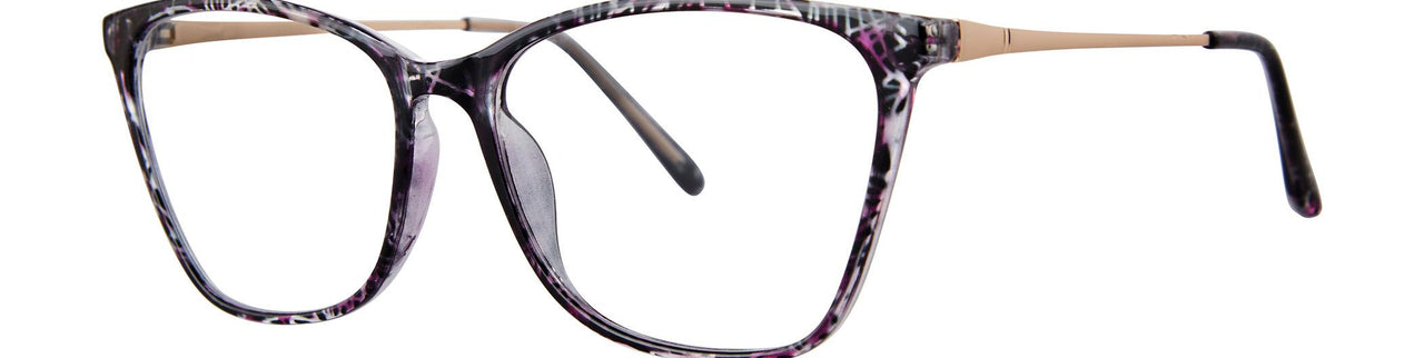 PLMCRSTLMTTGLD - Plum Crystal/Matte Gold