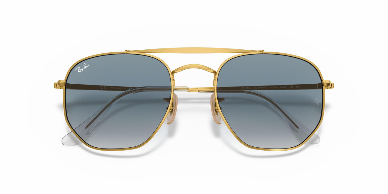 001/3F - Gold - Clear Gradient Blue