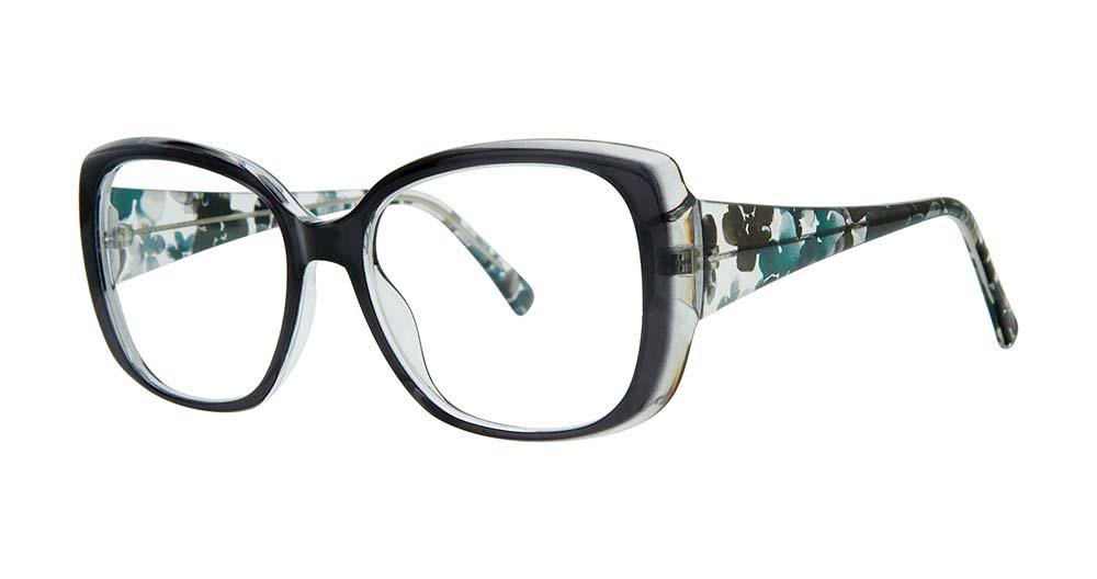 BLCKTLCRSTL - Black/Teal crystal