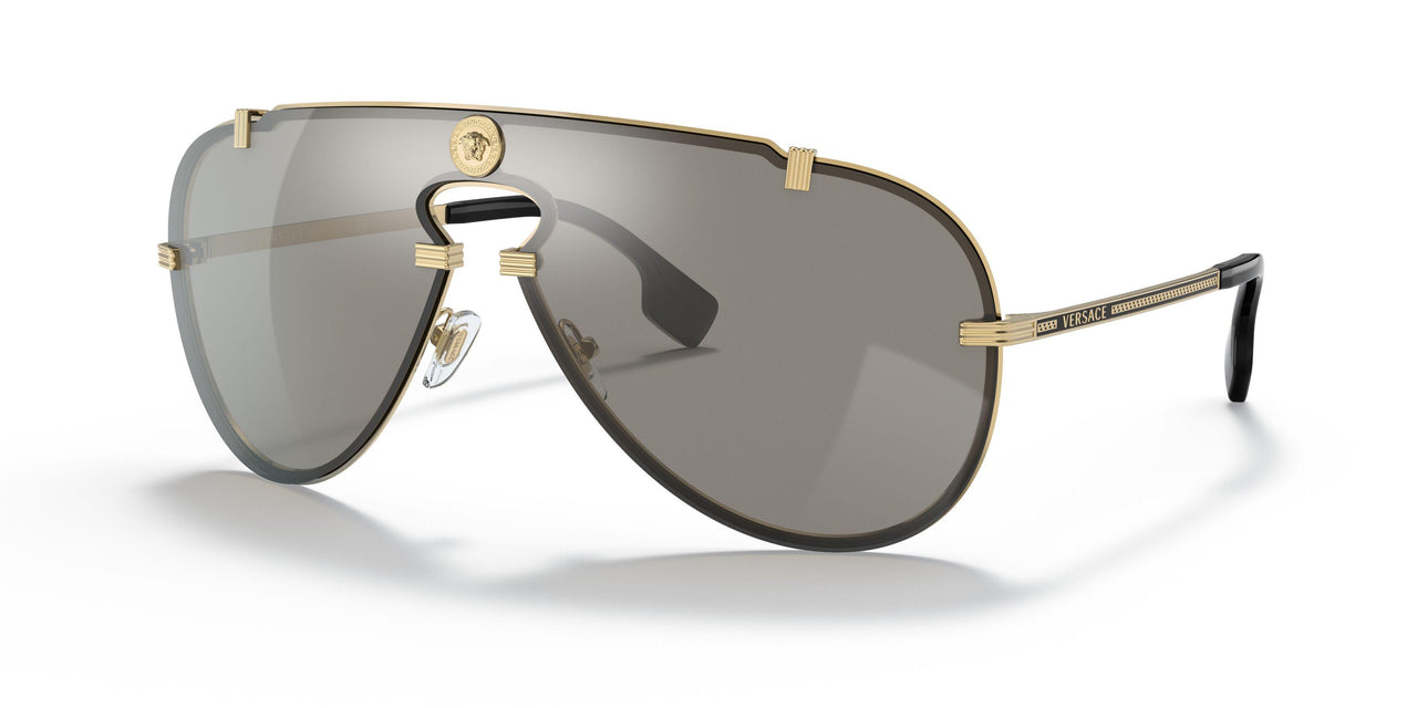 10026G - Gold - Light Grey Mirror Silver