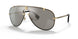 10026G - Gold - Light Grey Mirror Silver