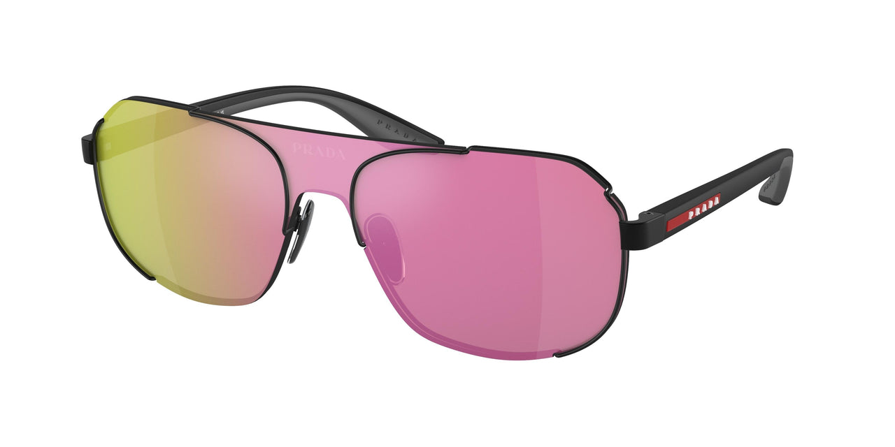 1BO20A - Black - Pink Mirror