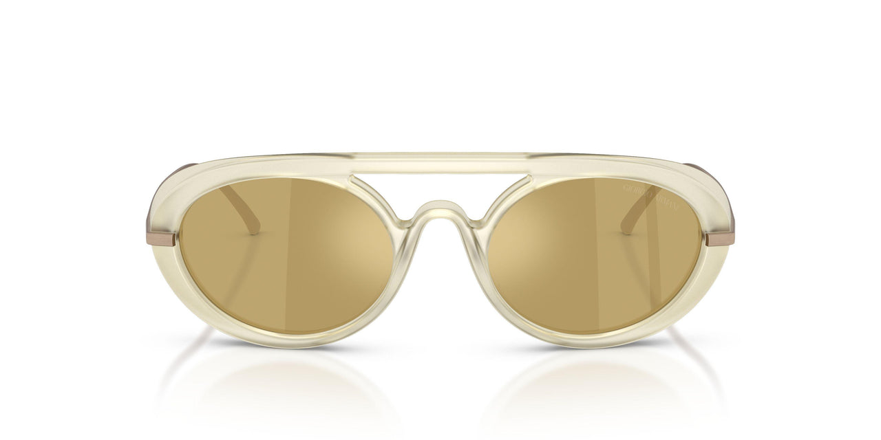 6409O8 - Yellow - Green Olive Gold Mirror