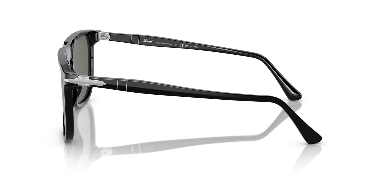 95/58 - Black - Green Polarized