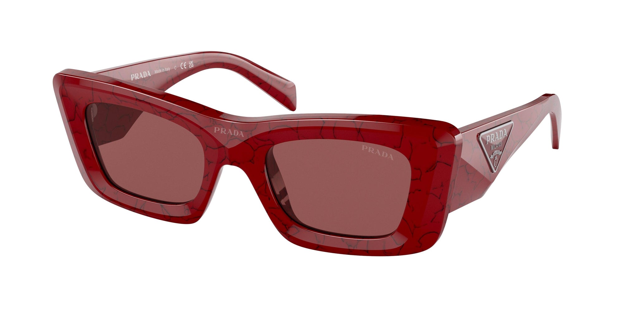 Prada PR 13ZS M (50 - 21) with Grey lenses and Blue frame