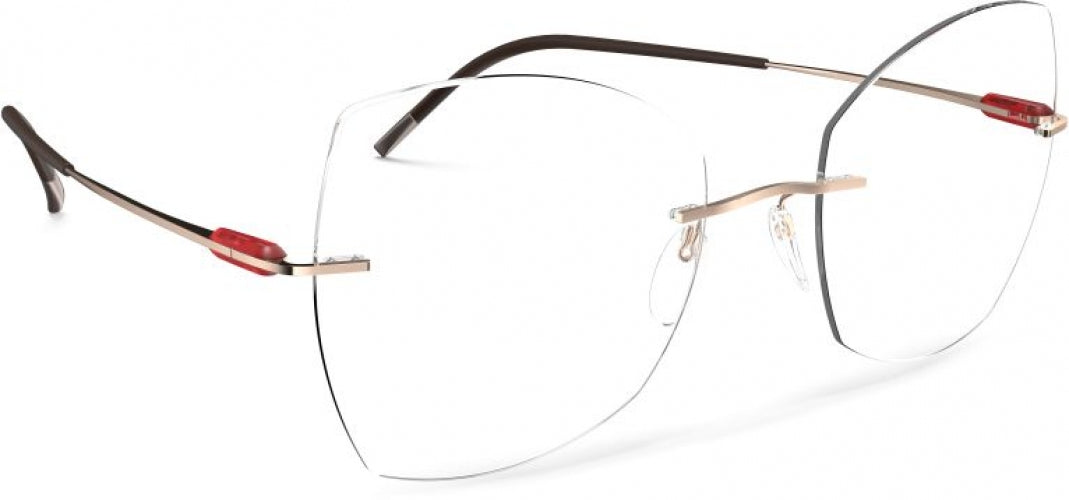 Silhouette Purist Color Groove Demo Rimless 5561 Eyeglasses