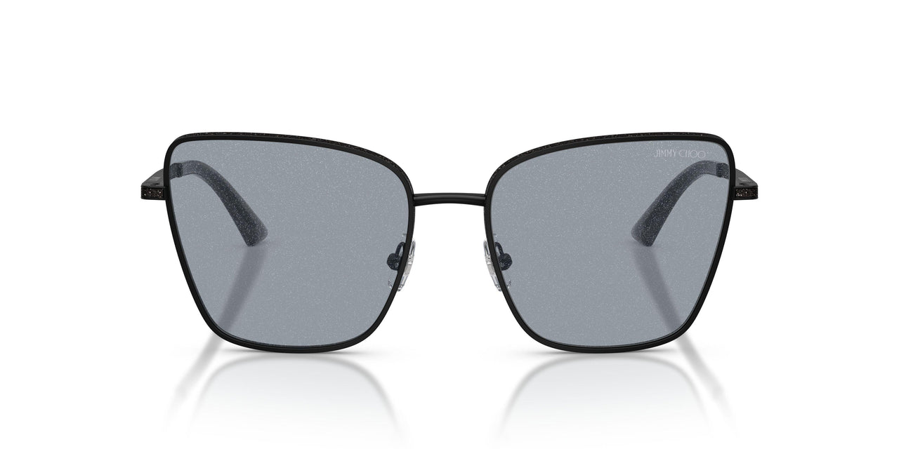 30014R - Black - Dark Grey Glitter