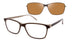 Revolution REV-MICAH-w/Clip Eyeglasses