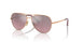 51527A - Gold - Violet Mirror Silver Gradient