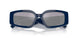 83852S - Blue - Violet Mirror Silver