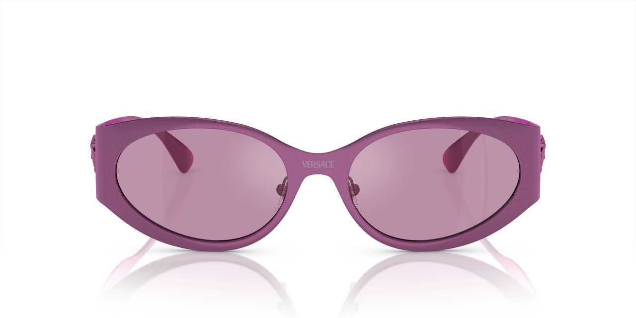 1503AK - Pink - Dark Violet Mirror Silver Int