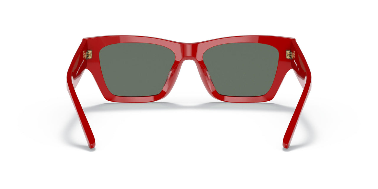 18933H - Red - Solid Dark Green