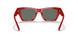 18933H - Red - Solid Dark Green