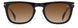 0807-HA - BLACK - Brown Gradient