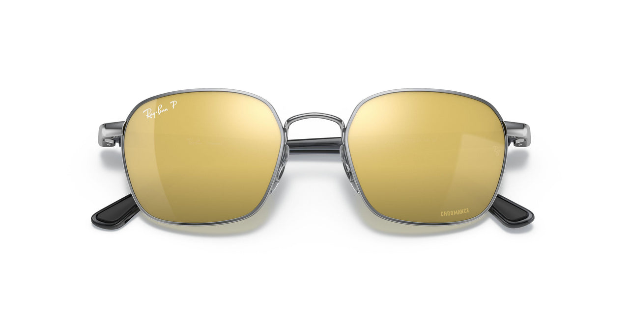 003/6O - Silver - Green Mirror Gold Gradient