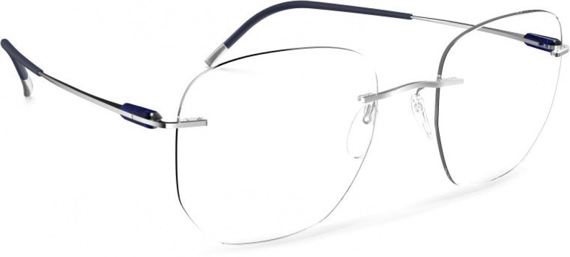 Silhouette Purist Color Groove Demo Rimless 5561 Eyeglasses